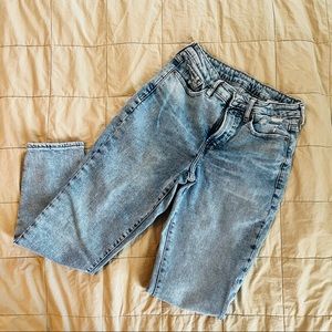 Old Navy high rise straight leg jeans